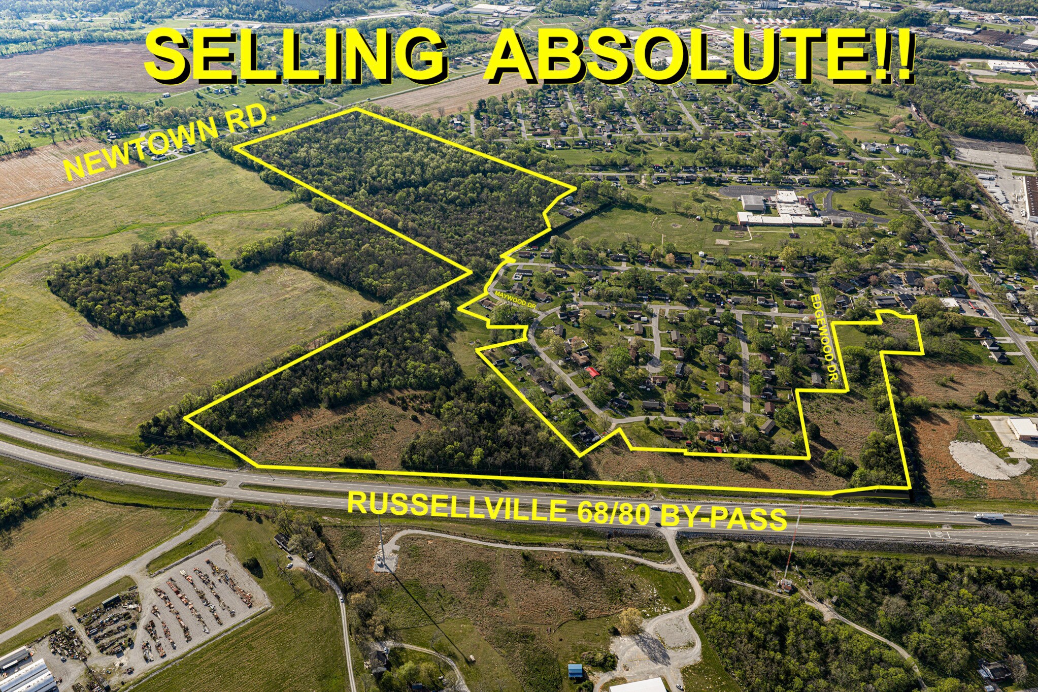 US 68/80 Bypass, Russellville, KY for Sale