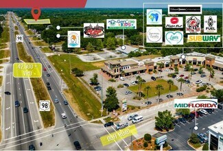 Lakeland, FL Commercial Land - US Hwy 98 & Princeton Manor Ln