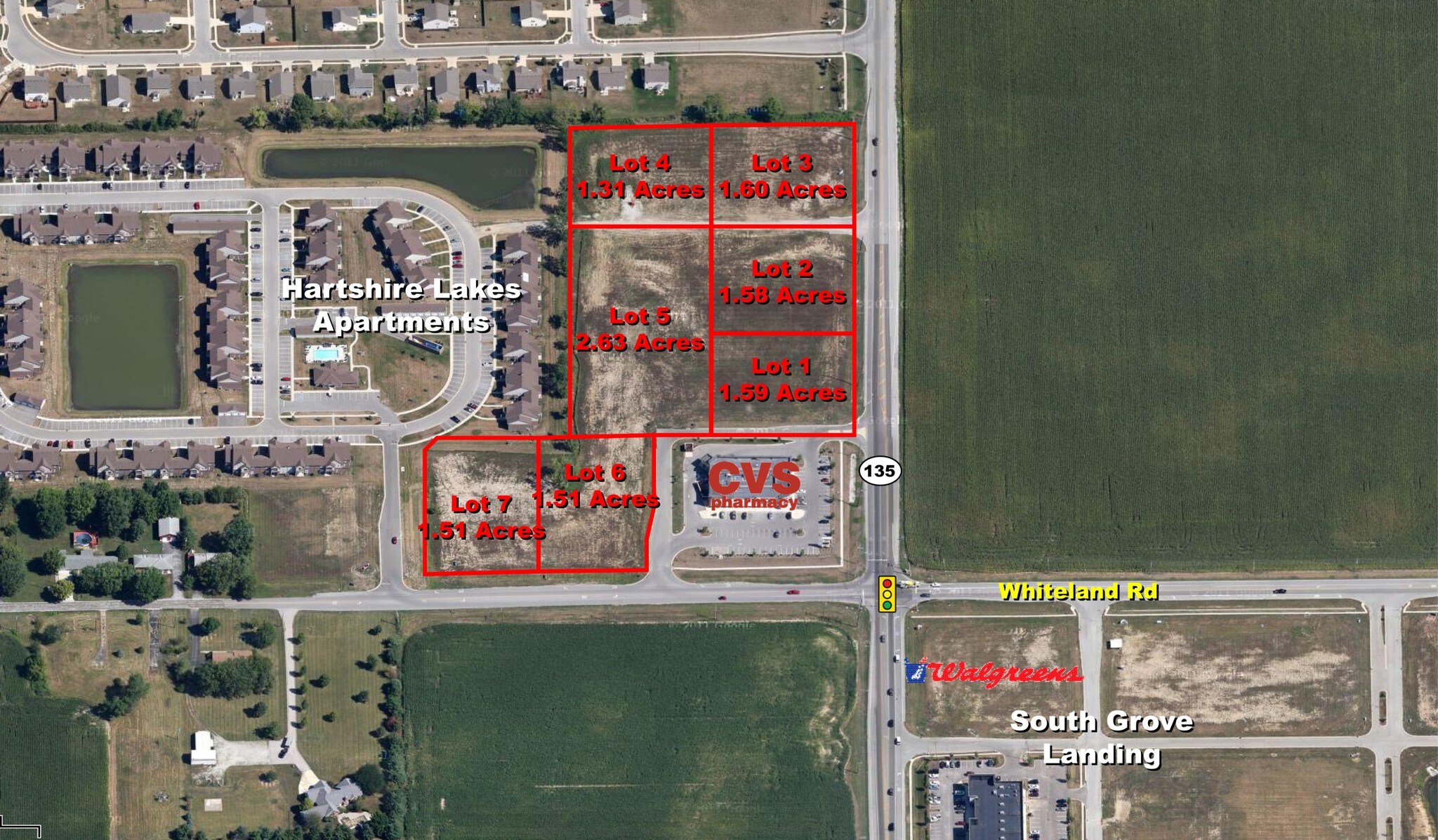 S State Road 135 @ Whiteland Rd, Bargersville, IN for Sale