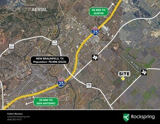 New Braunfels, TX Industrial Land - 5990 FM 725