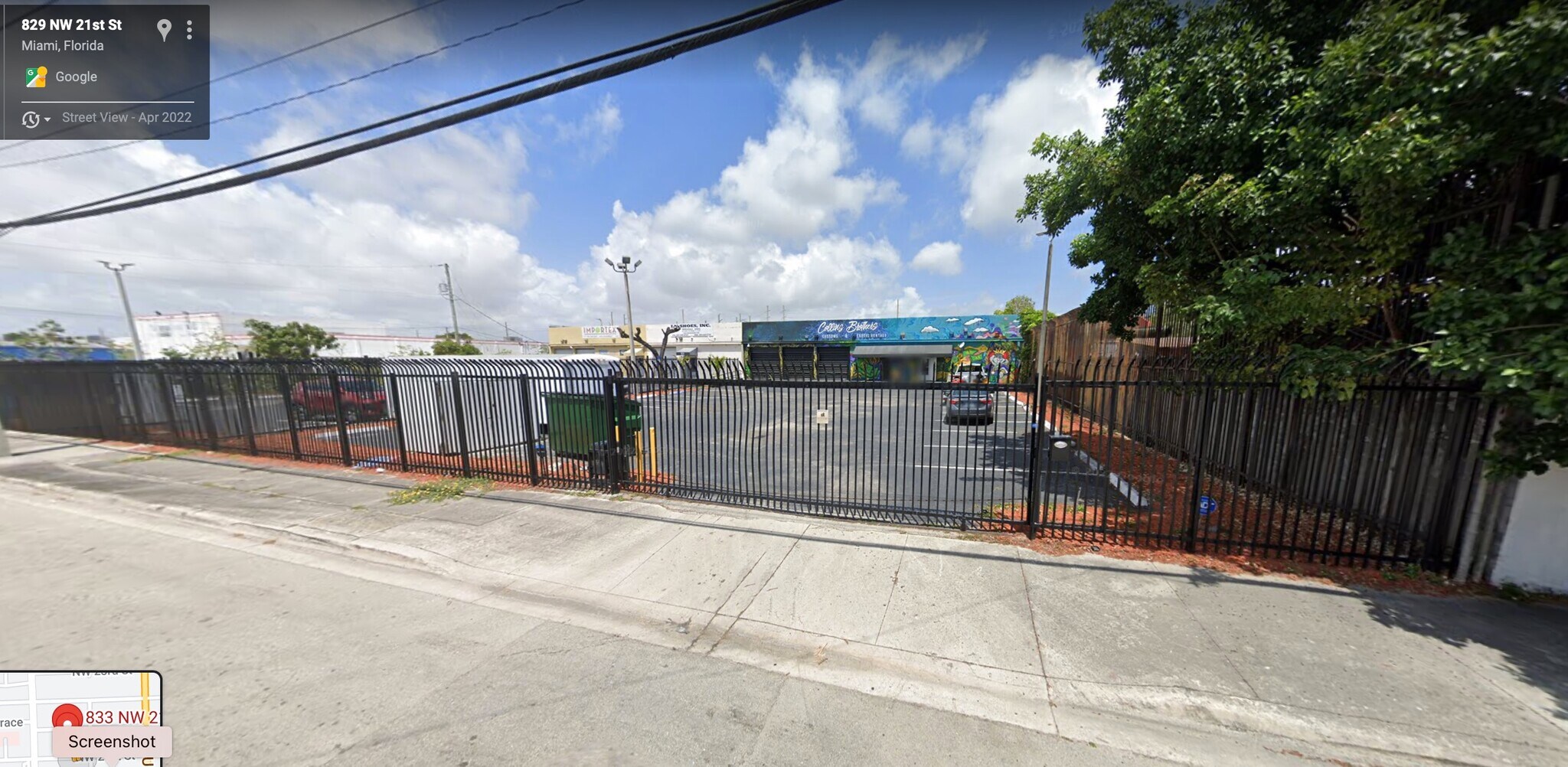 829833 NW 21st St Miami, FL 33127 Industrial Property for Lease on