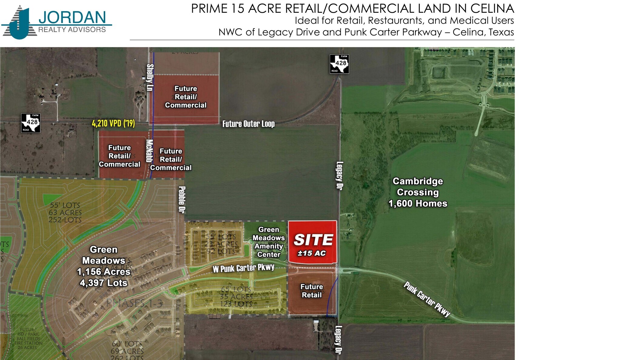 Legacy Punk Carter Celina, TX 75009 Land Property for Sale on