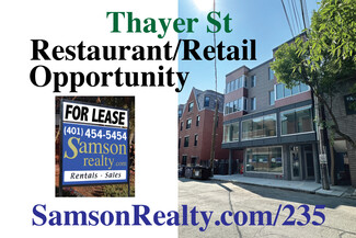 Providence, RI Retail - Thayer St