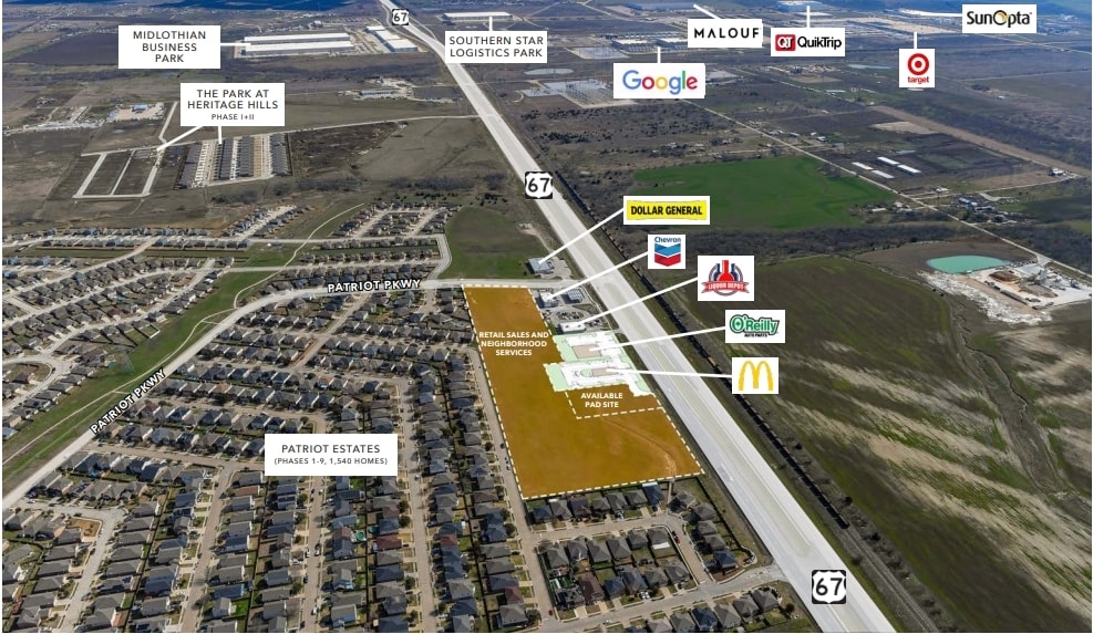 442 E Highway 67, Venus, TX for Sale