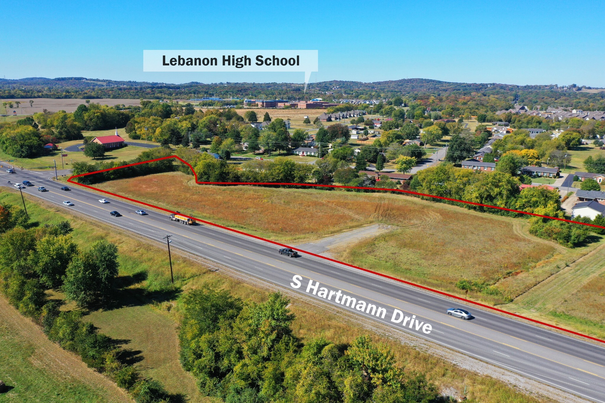 Corner of South Hartmann Drive & Hickory Ridge Rd, Lebanon, TN for Sale