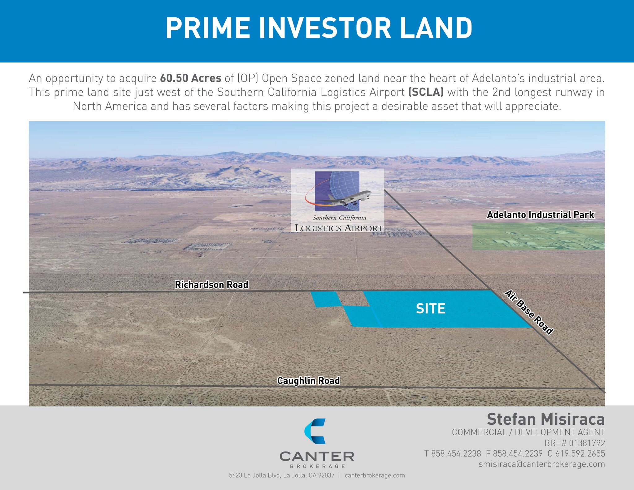 Air Base Rd @ Richardson Raod, Adelanto, CA for Sale