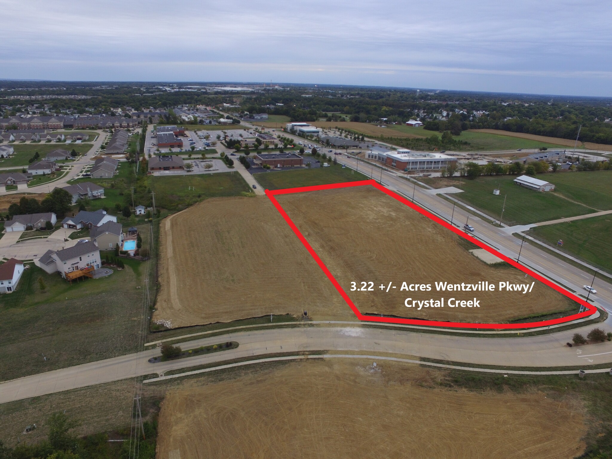 Crystal Creek @ Wentzville Pkwy. (3.22 Ac - Lot 3), Wentzville, MO for Sale