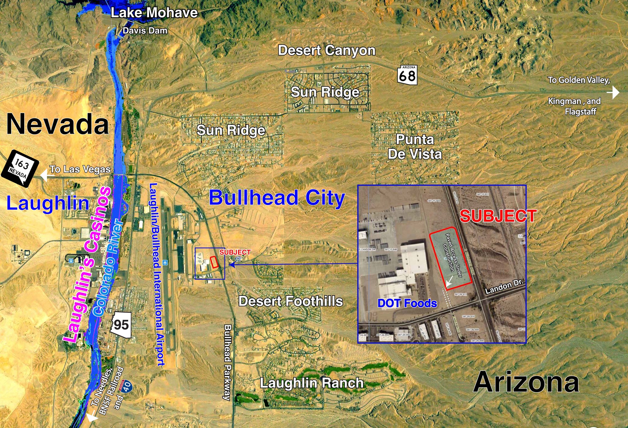 Bullhead Parkway, Bullhead City, AZ for Sale