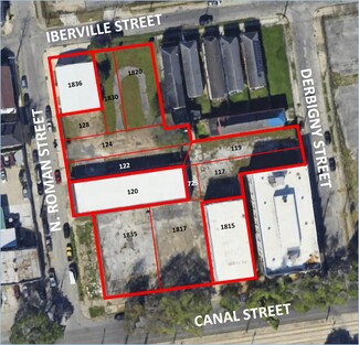 New Orleans, LA Commercial Land - 1820 Iberville St