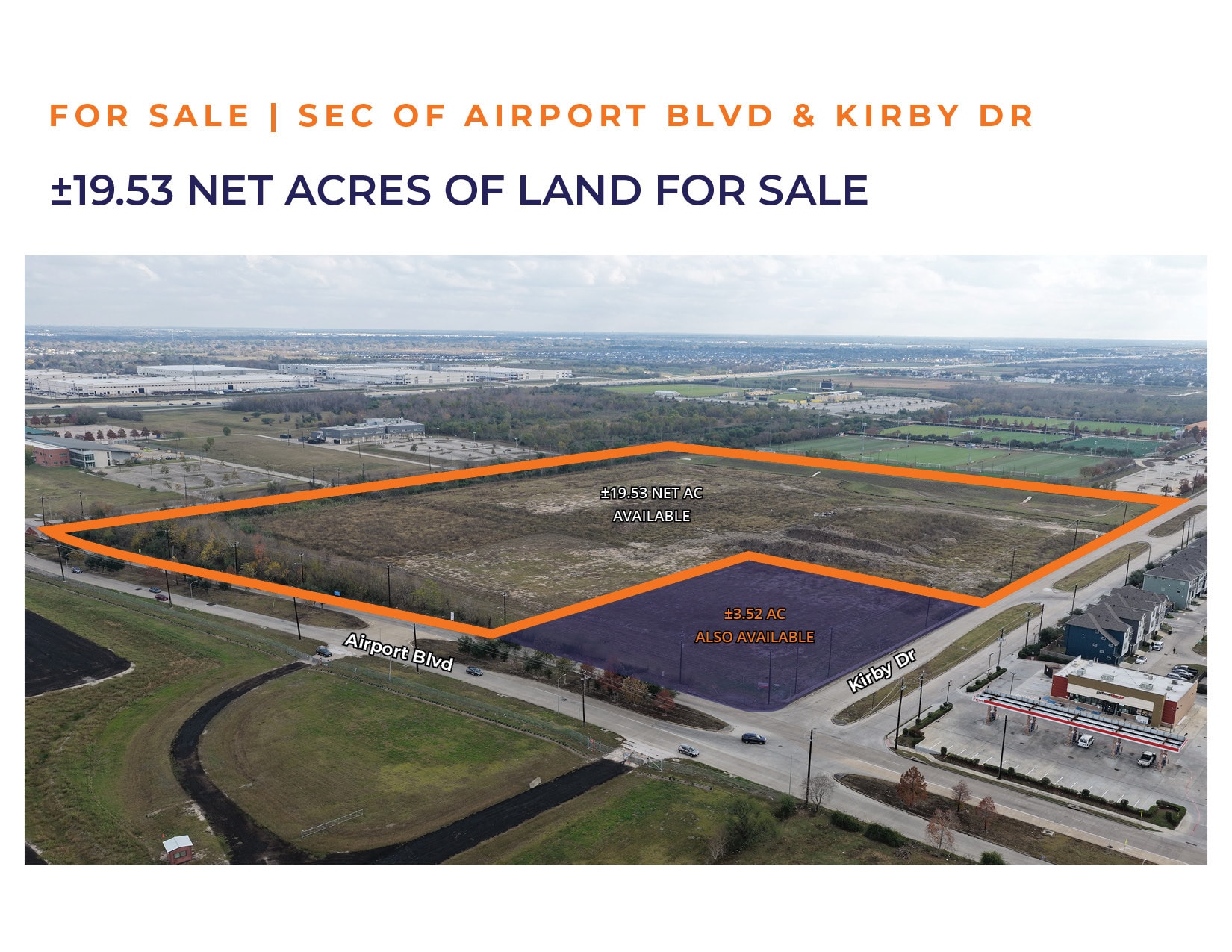 Airport Blvd, Houston, TX for Sale