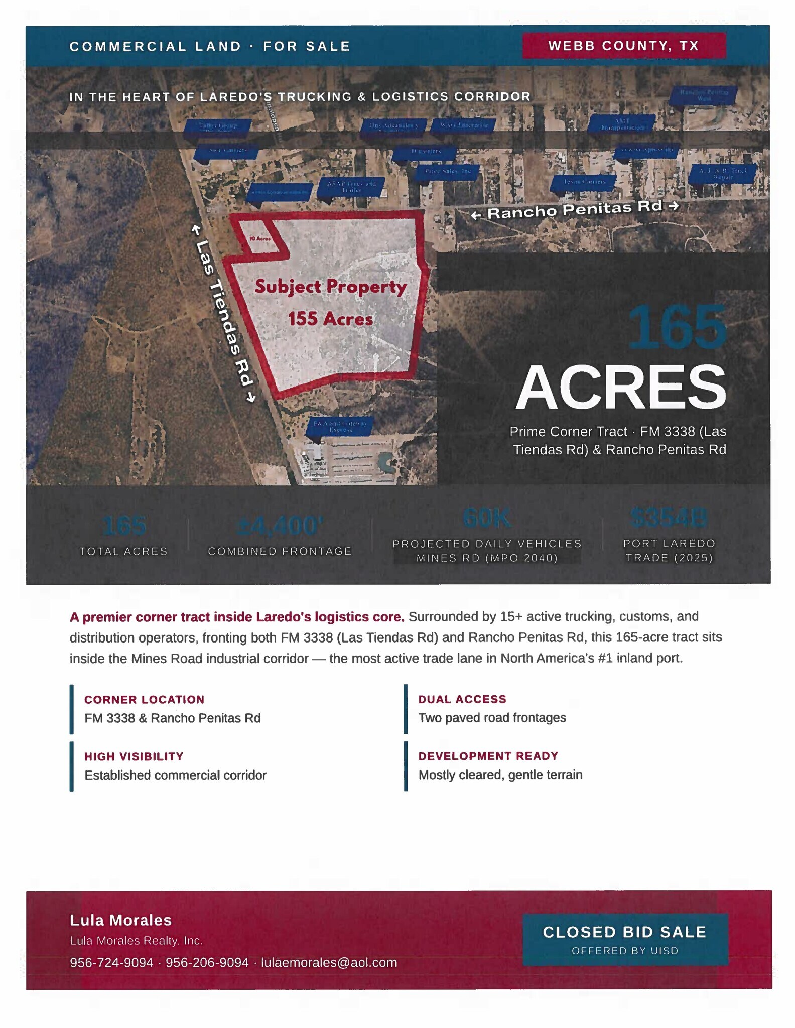 275 Rancho Penitas Rd, Laredo, TX for Sale