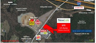 New Kent, VA Commercial Land - Emmaus Church Rd @ Interstate 64