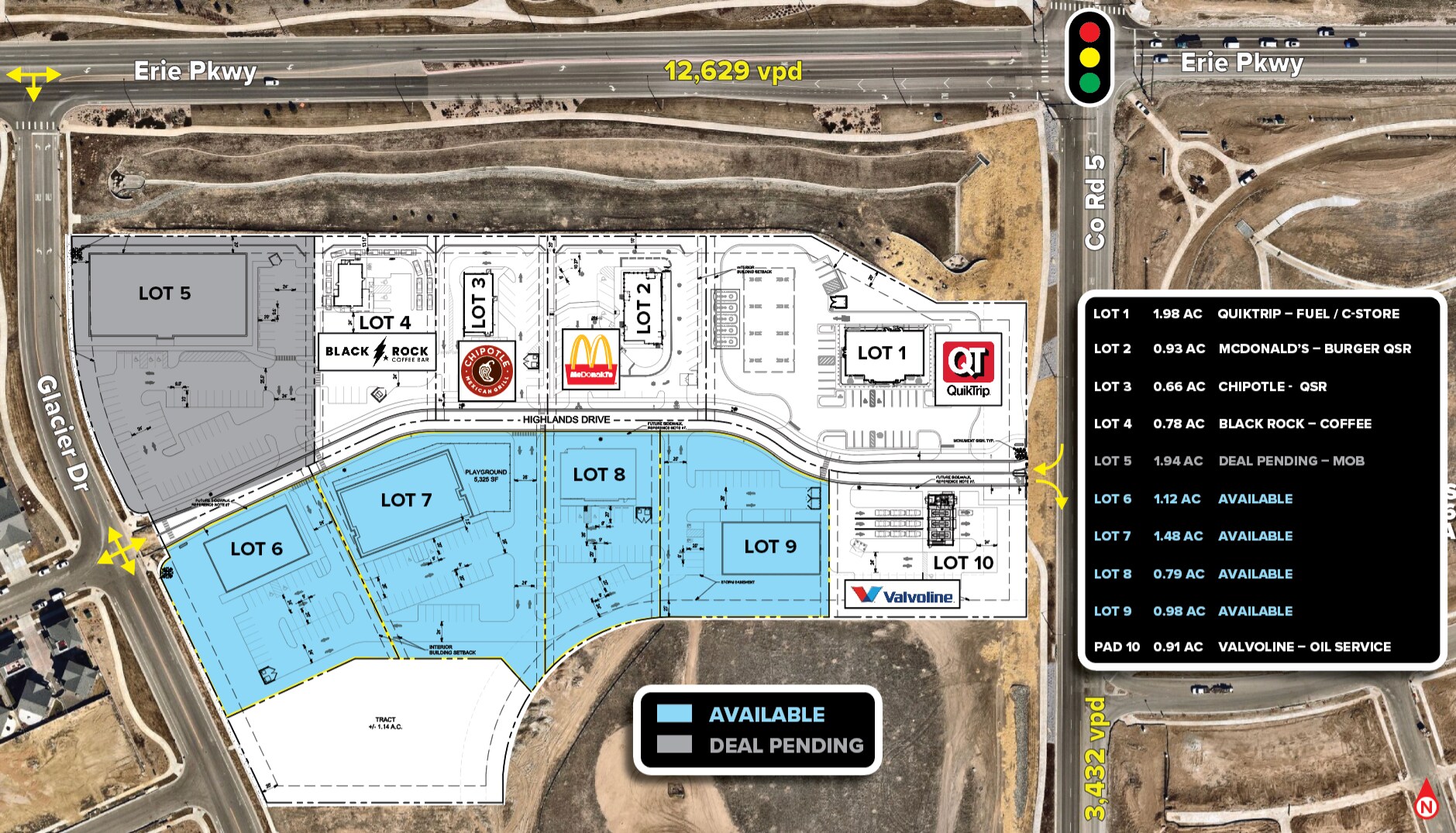 Erie Pkwy and County Road 5, Erie, CO for Sale