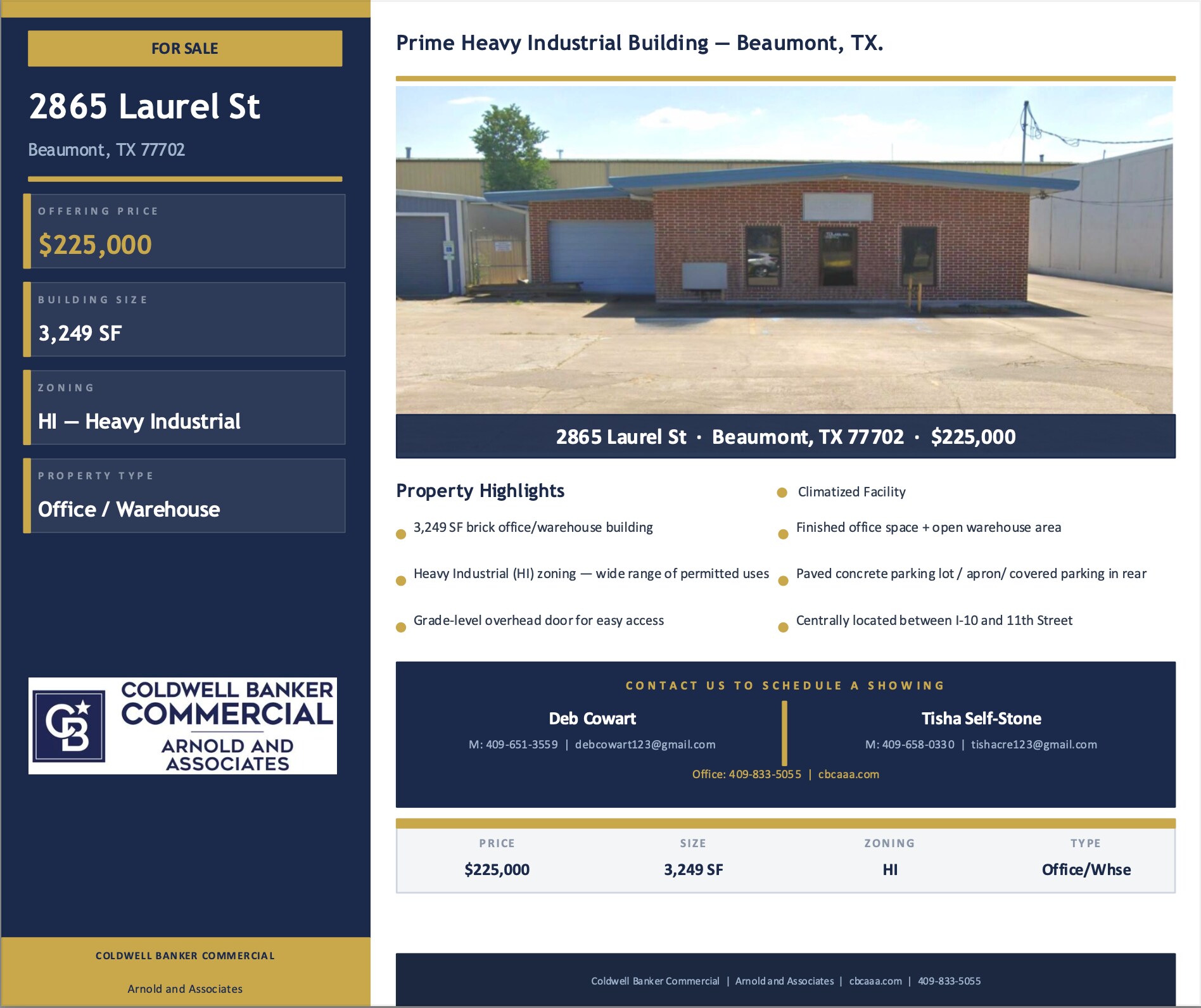 2865 Laurel St, Beaumont, TX for Sale