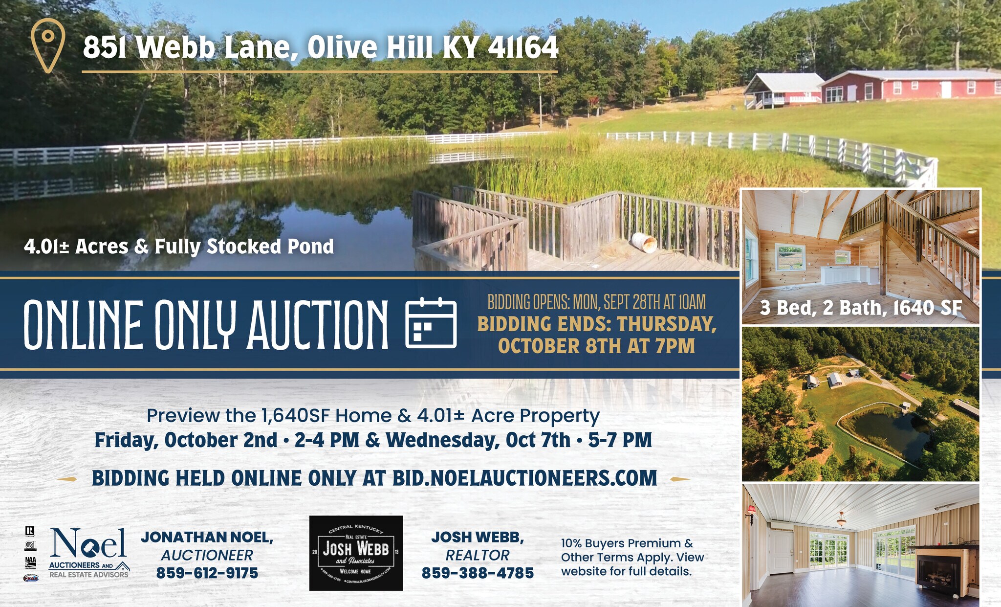 851 Webb Ln, Olive Hill, KY for Sale