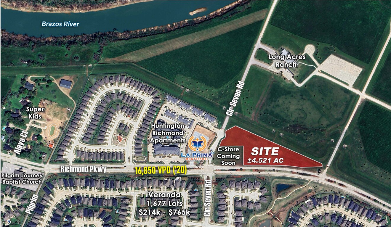 Richmond Pkwy & Circle Seven Rd, Richmond, TX for Sale