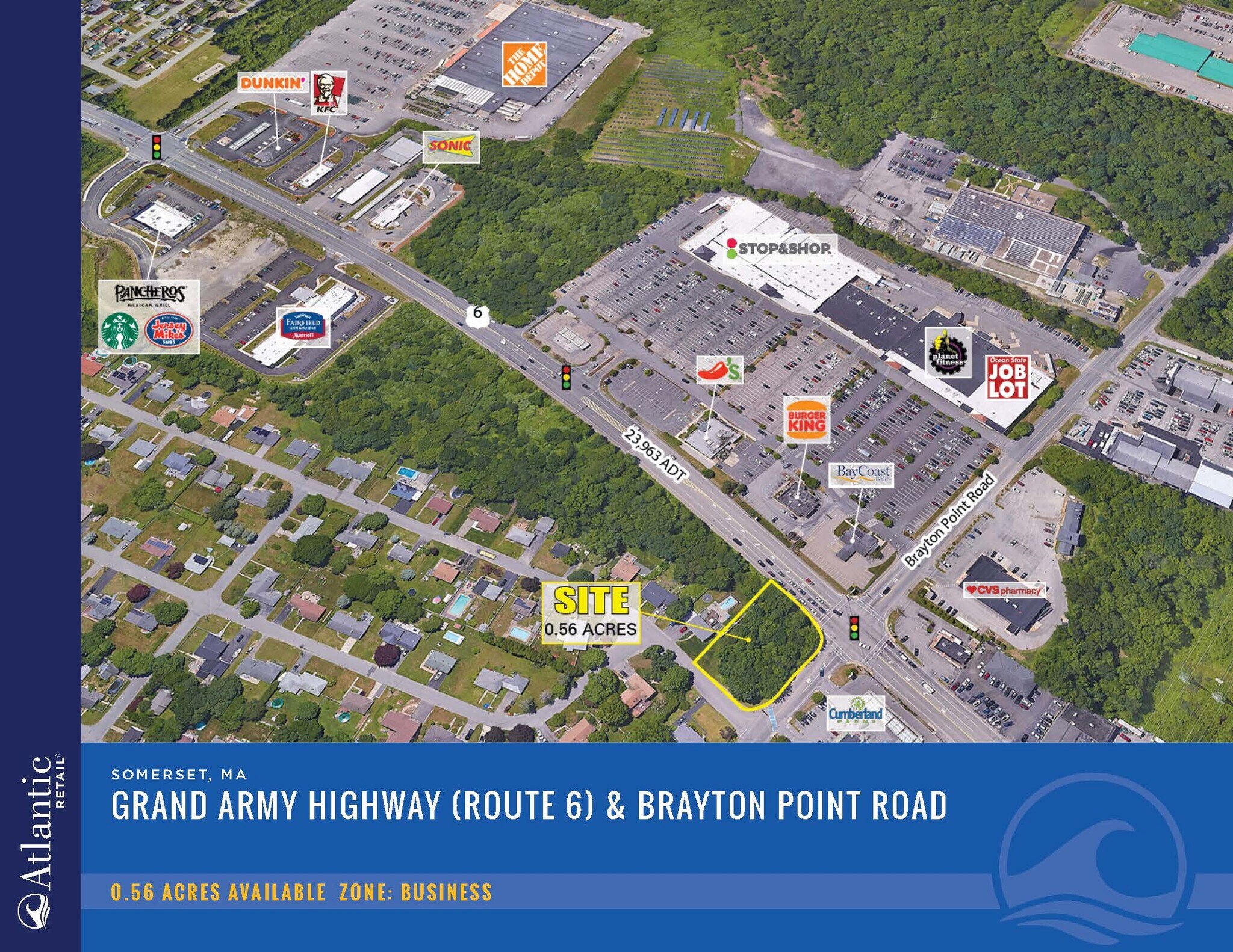 Brayton Point Rd @ GAR Highway, Somerset, MA for Rent