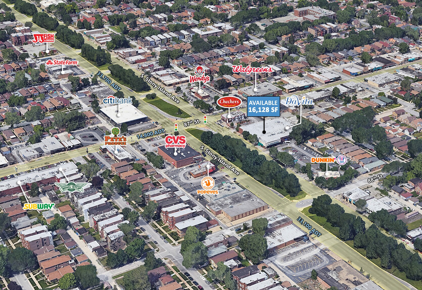 8721 S Stoney Island Ave, Chicago, IL for Rent