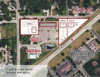 Blaine, MN Commercial Land - 3453 Lake Dr