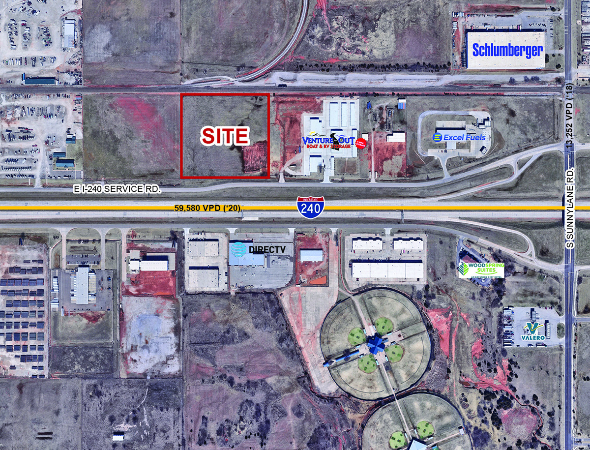 S Sunnylane Rd & Interstate 240 Service Rd, Oklahoma City, OK for Sale