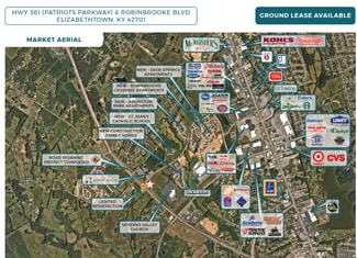 Elizabethtown, KY Commercial Land - 501 Robinbrooke Blvd