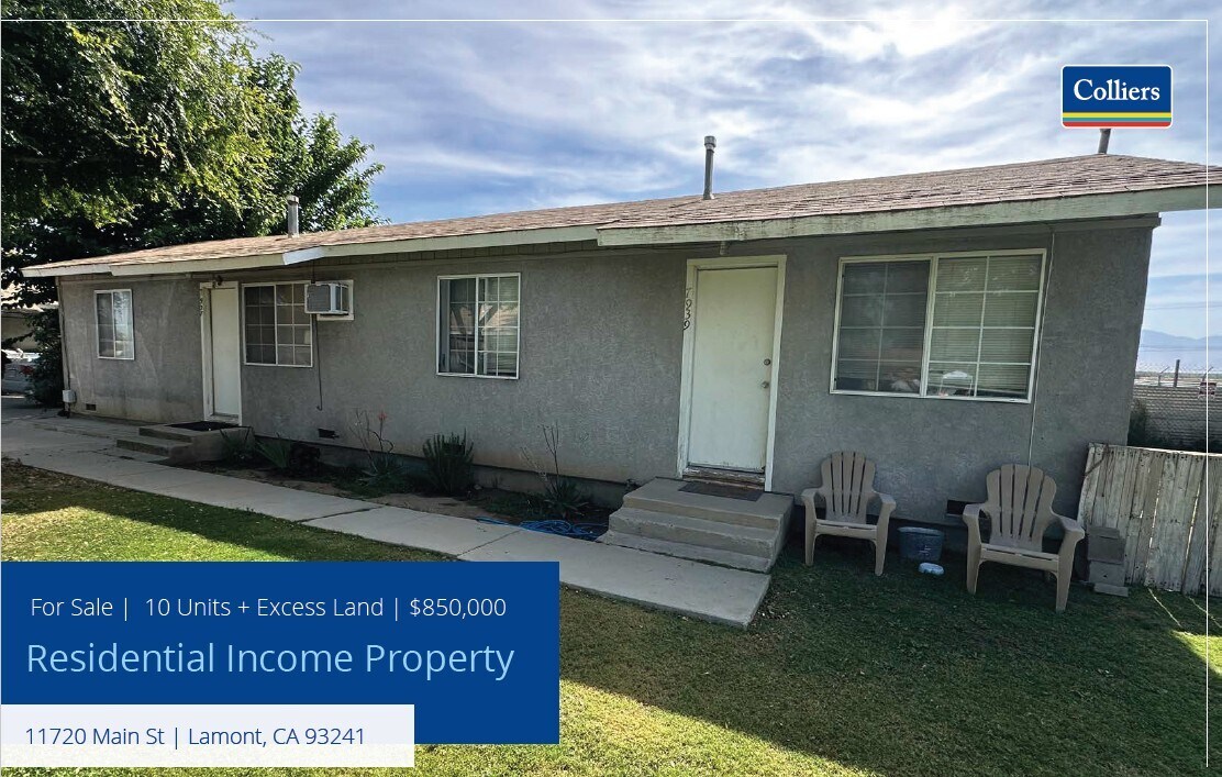 11720 Main Street, Lamont, CA for Sale