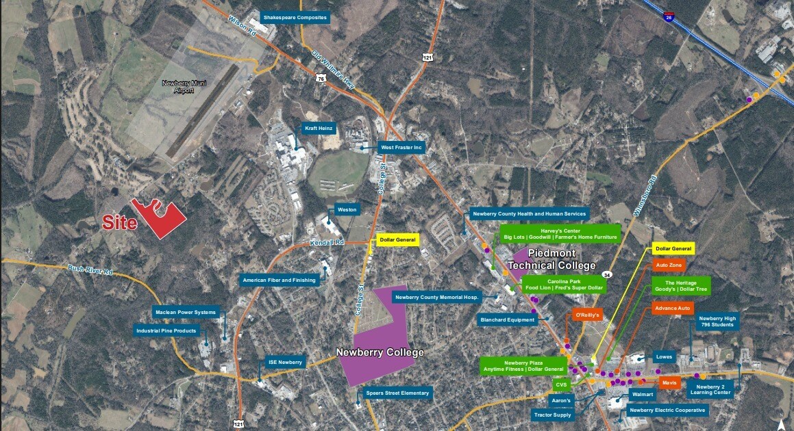 Airport Rd, Newberry, SC for Sale