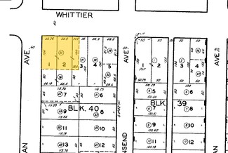 Los Angeles, CA Commercial Land - 3900 Whittier Blvd