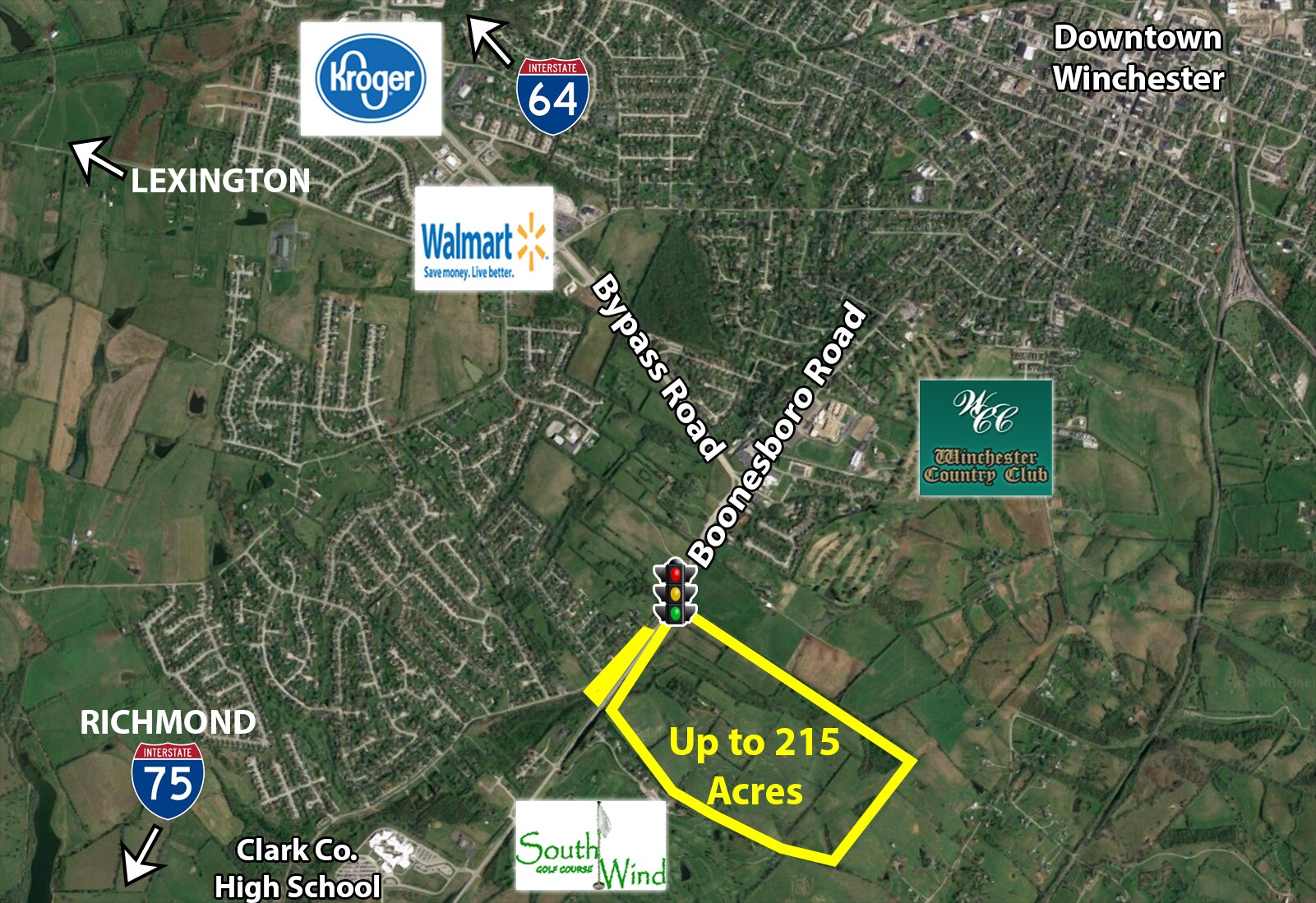 2070 Boonesboro Rd Winchester, KY 40391 Land Property for Lease on