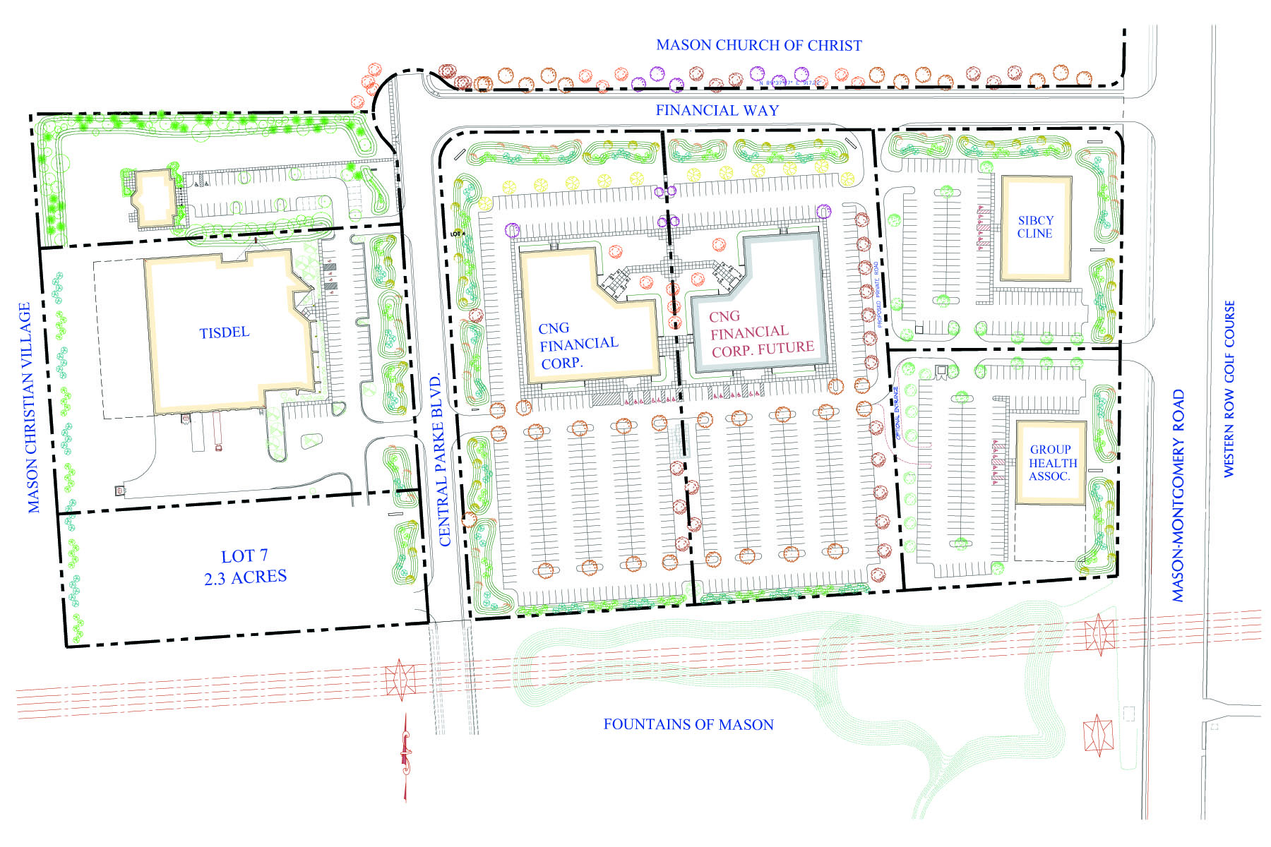 Central Parke Blvd @ Financial Way, Mason, OH for Sale