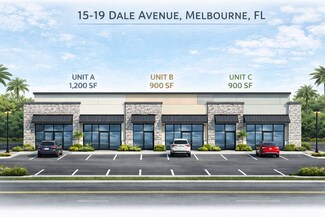 Melbourne, FL Commercial Land - 15 & 19 Dale Avenue