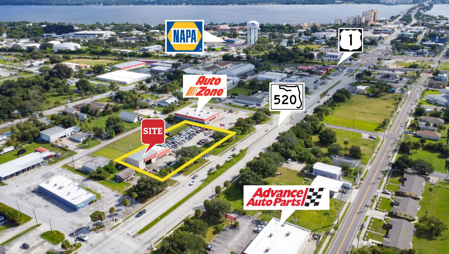 628 King St Cocoa, FL 32922 Retail Property for Lease on