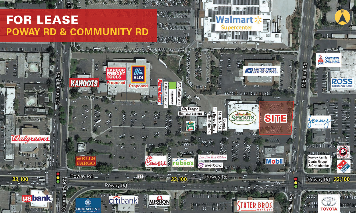 Poway Rd & Midland Rd, Poway, CA for Rent