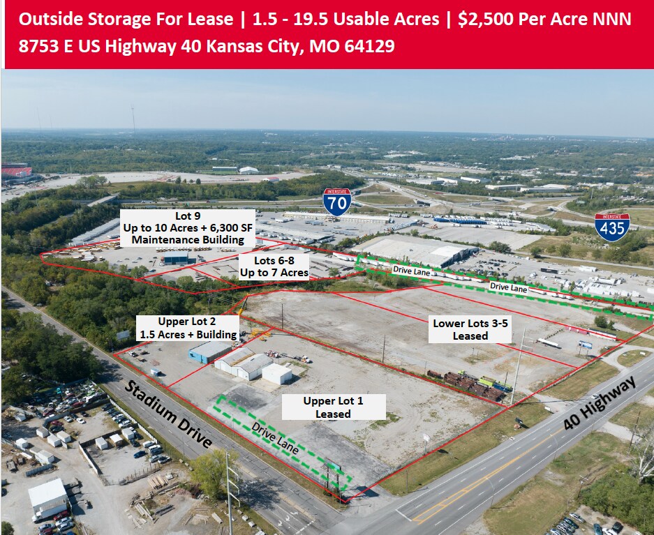 8753 E US 40 Hwy, Kansas City, MO for Rent