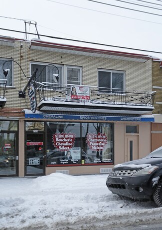 Montréal, QC Storefront Retail/Residential - 2587-2589 Rue Fleury E
