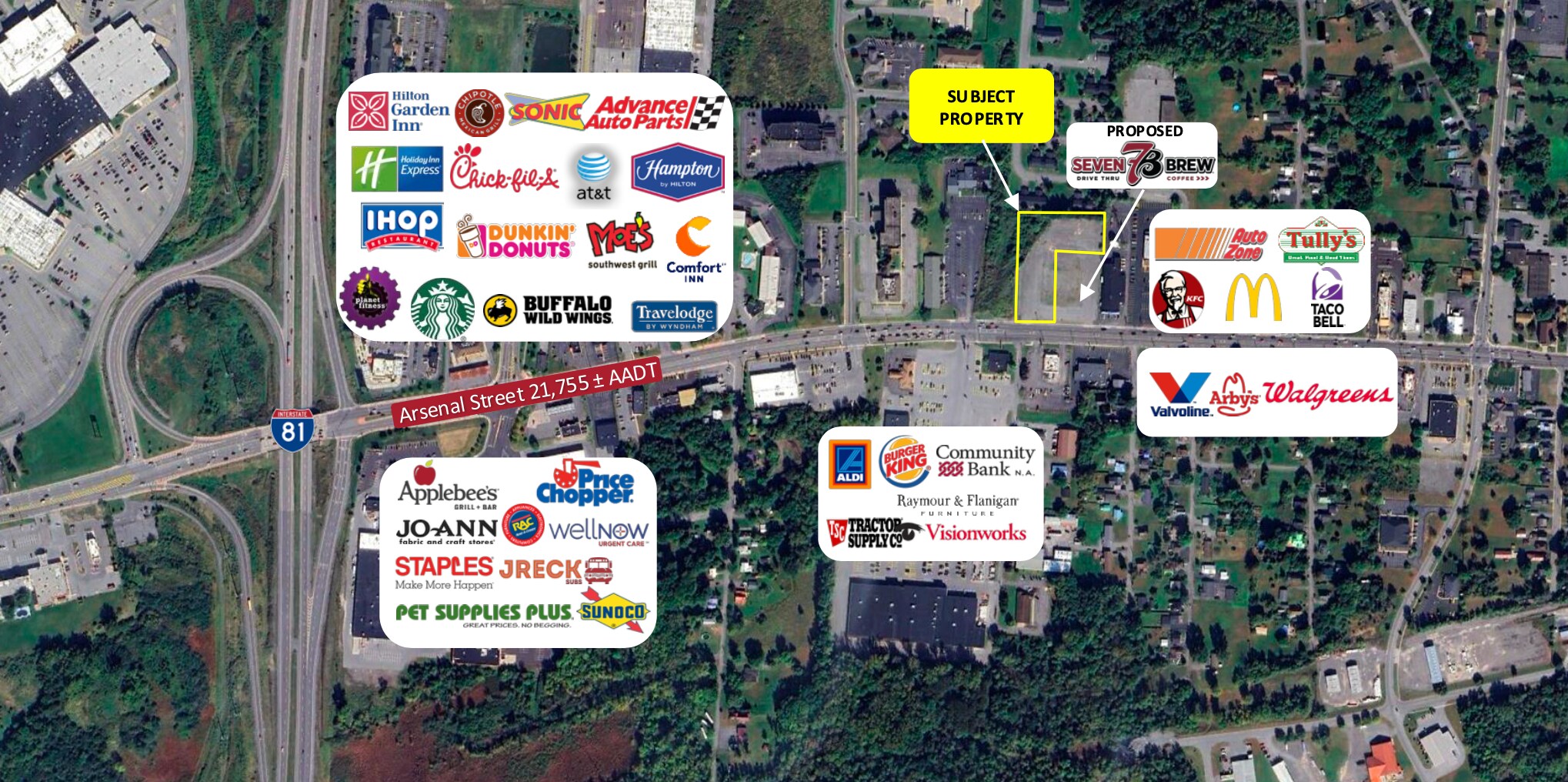 1068-1106 Arsenal St, Watertown, NY for Rent