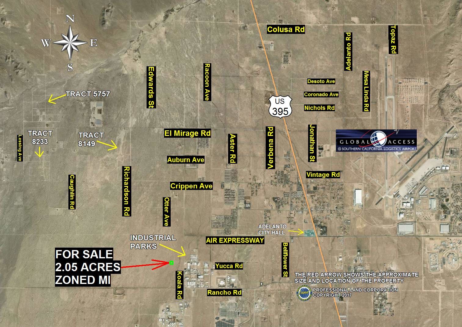 Yucca Rd & Otter St, Adelanto, CA for Sale