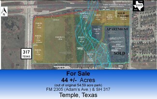 Temple, TX Commercial Land - 7100 State Highway 317