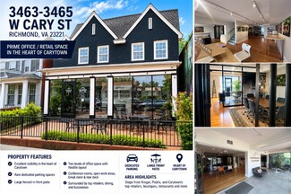 Richmond, VA Office/Retail - 3463-3465 W Cary St