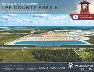 Babcock Ranch, FL Retail - SR 31 & Palmetto Pky
