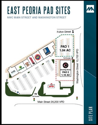 Peoria, IL Retail - Main St & Washington St