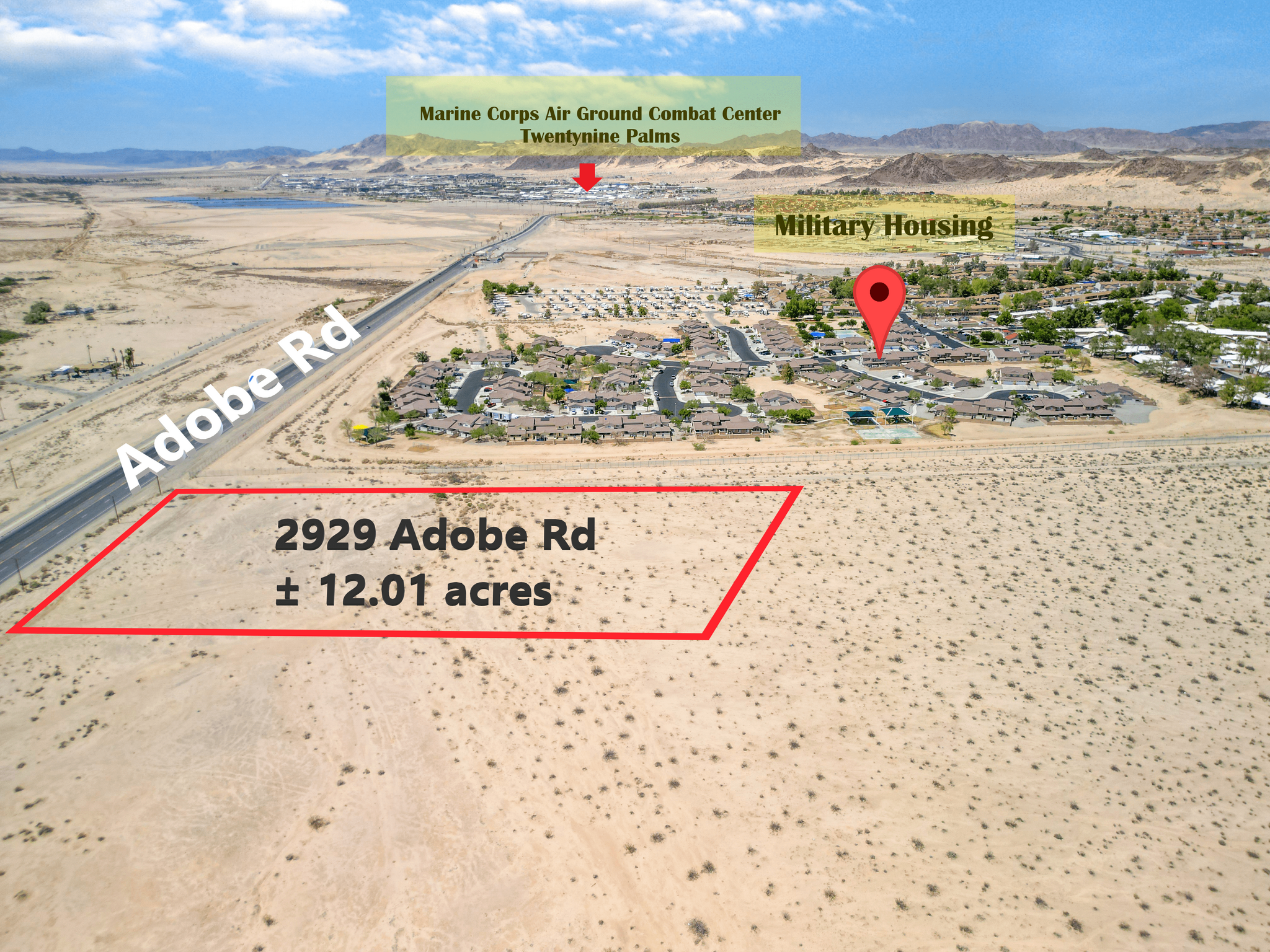 2929 Adobe rd, Twentynine Palms, CA for Sale