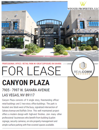 Las Vegas, NV Office - 7905-7995 W Sahara Ave