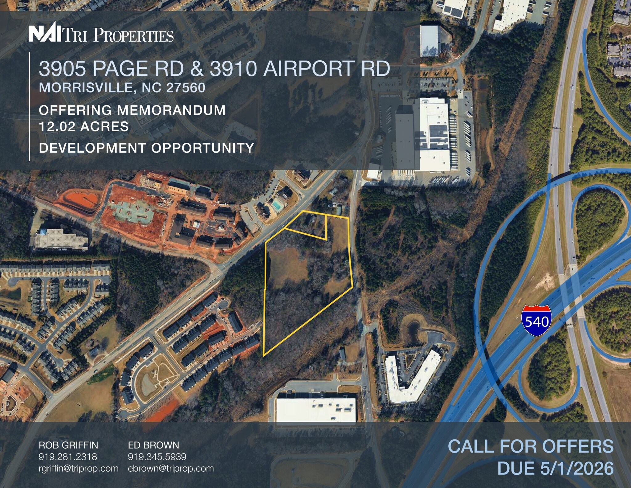 3905 Page Rd, Morrisville, NC for Sale