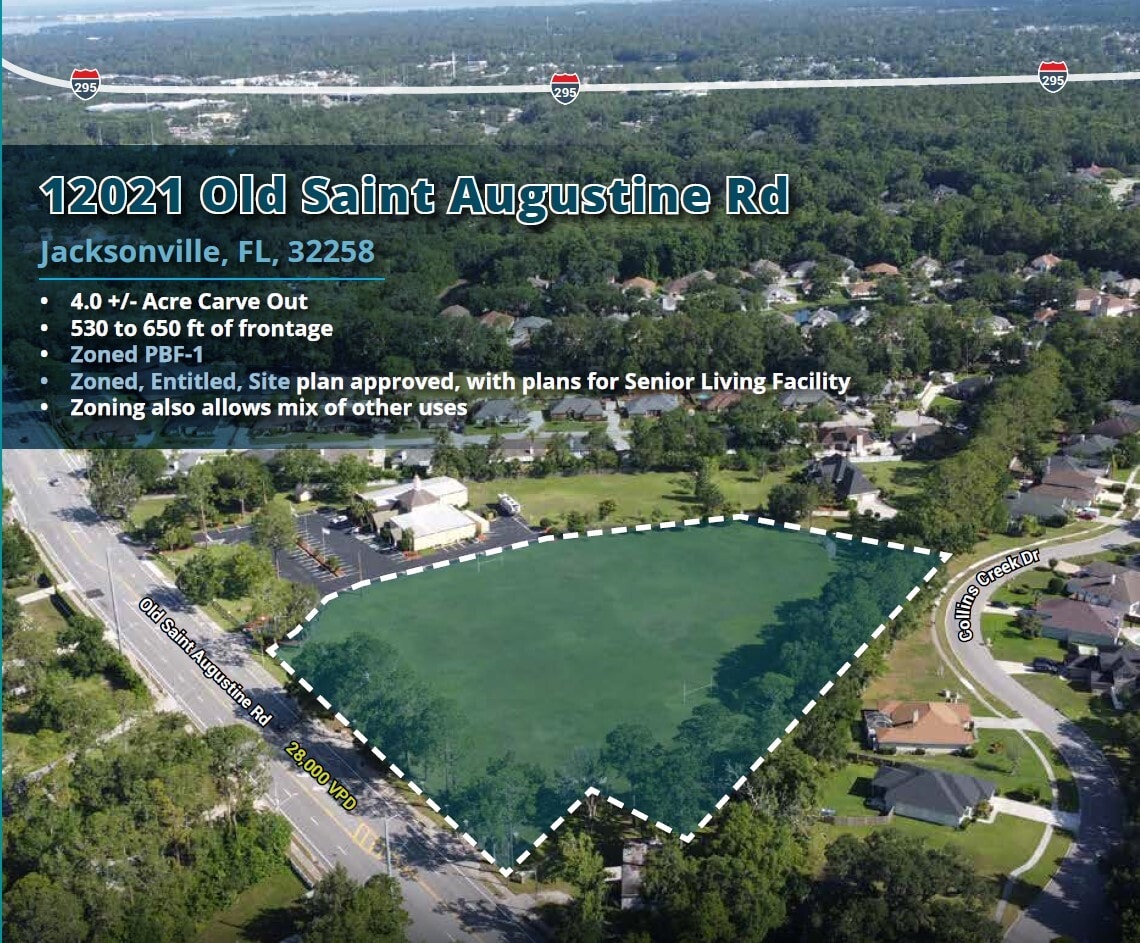 12021 Old Saint Augustine Rd, Jacksonville, FL for Sale