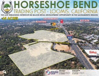 Loomis, CA Commercial Land - I-80 Hwy