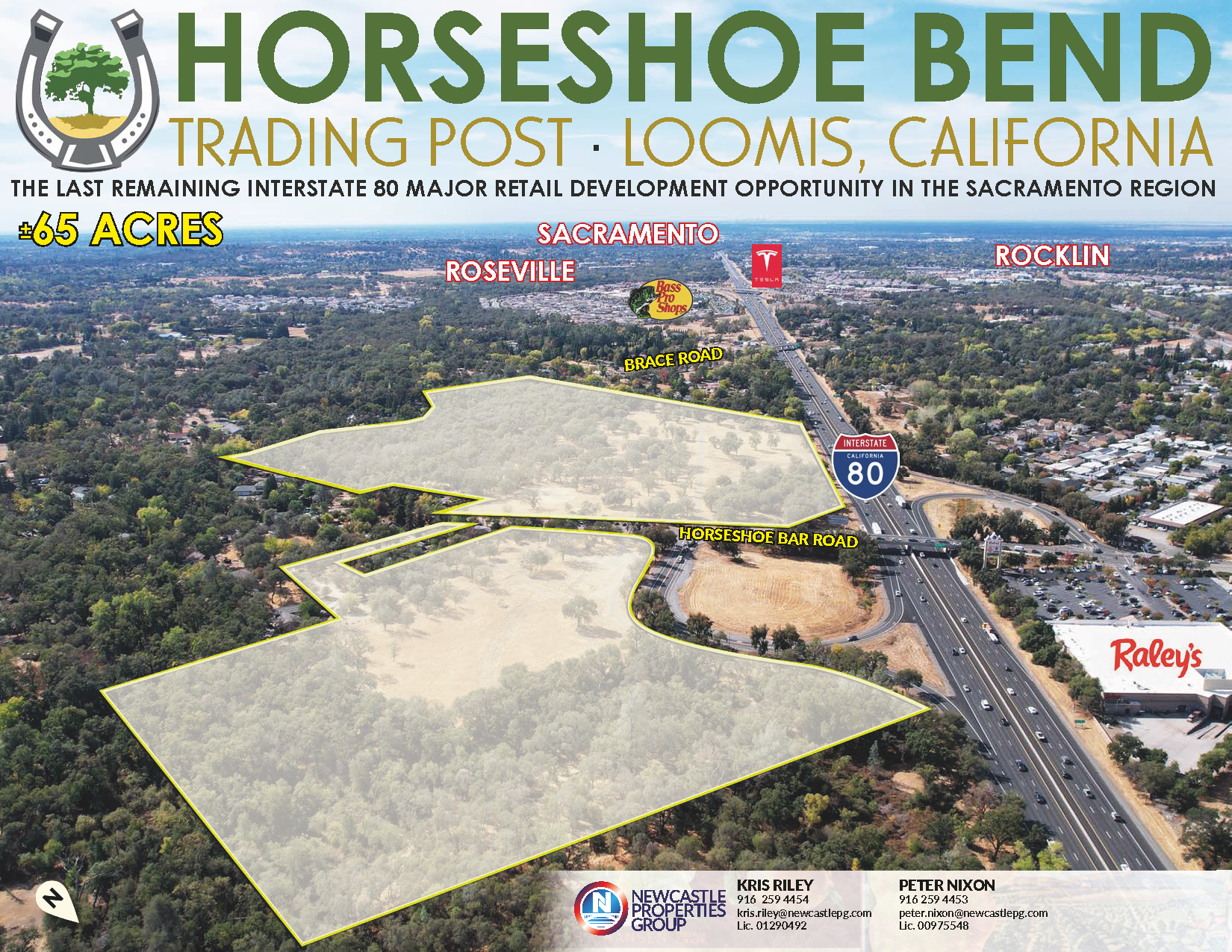 I-80 Hwy, Loomis, CA for Sale