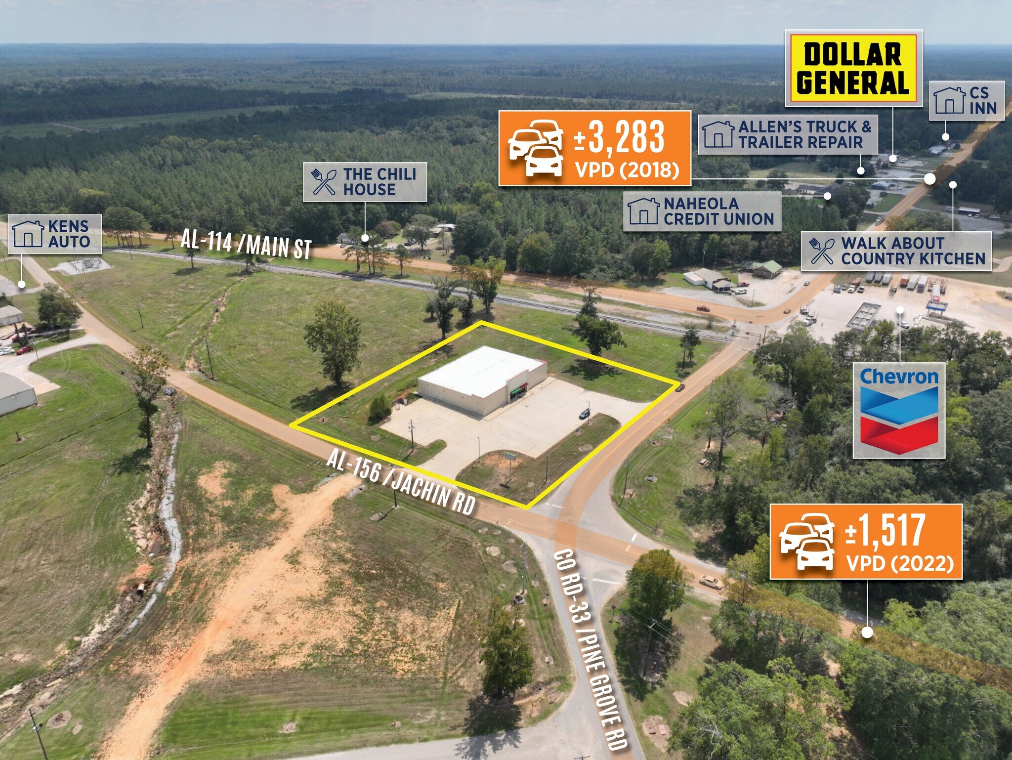 5956 Main St, Pennington, AL for Sale