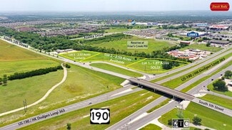Temple, TX Commercial Land - SW HK Dodgen Loop 363 & S 5th St @ State Hwy 36