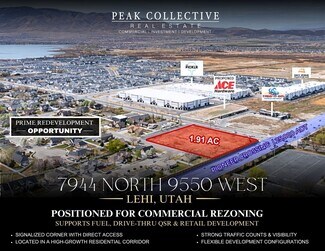 Lehi, UT Commercial Land - 7944 N 9550 W